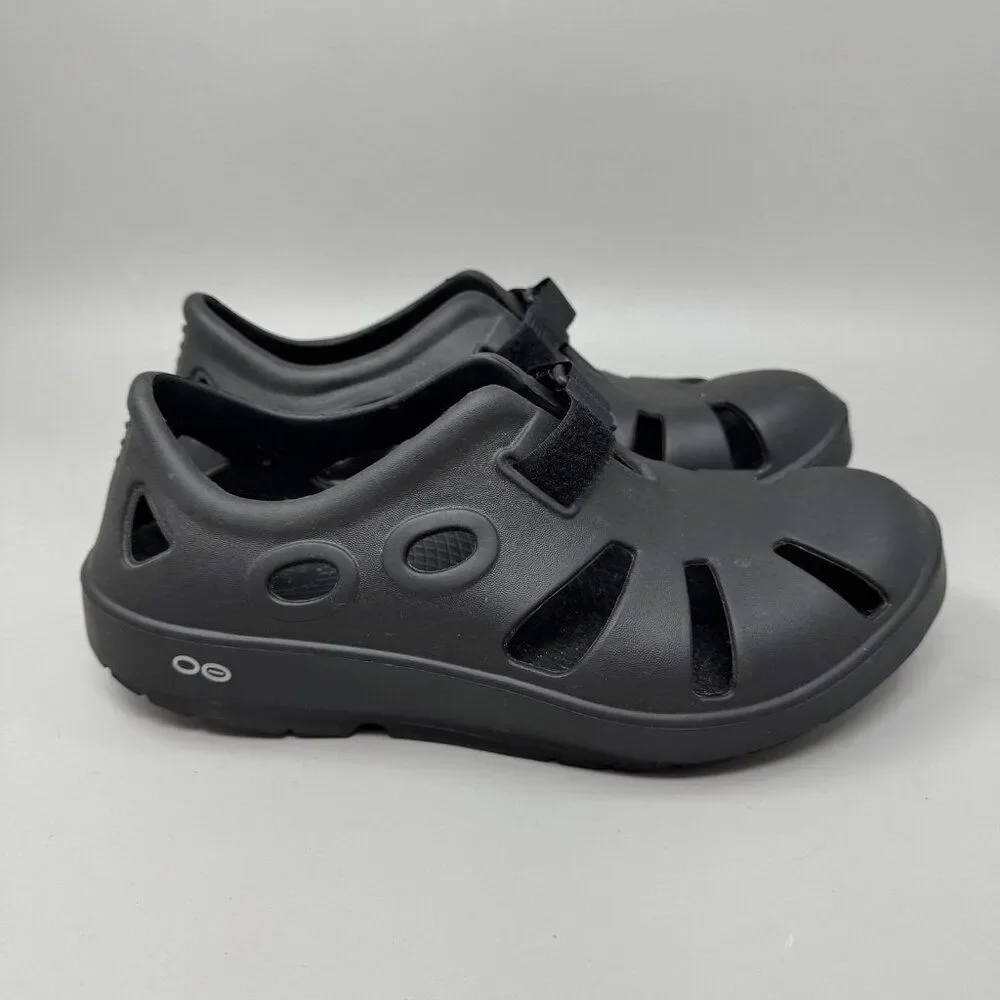 Oofos Oocandoo Shoes Mens Size 8 Womens Size 10 Recovery Sandals Comfort